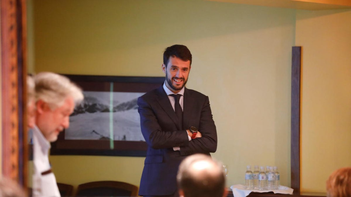 Antoni Bisbal, vocal de la junta de govern del Col·legi d'Economistes.
