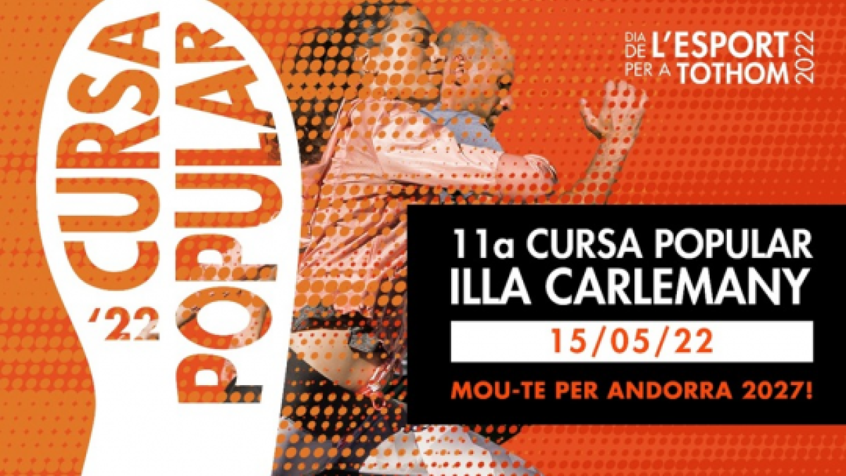 11a Cursa popular Illa Carlemany - Dia de l'esport per a tothom 2022
