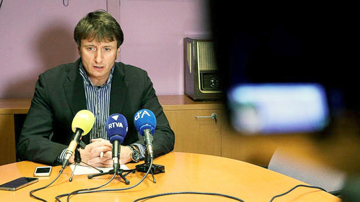 El director general d'RTVA, Xavier Mujal.