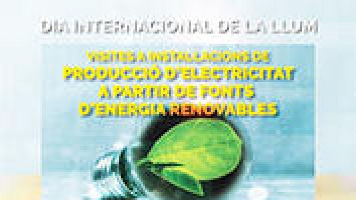 Visita a instal·lacions de producció d'electricitat a partir de fonts d'energia renovable