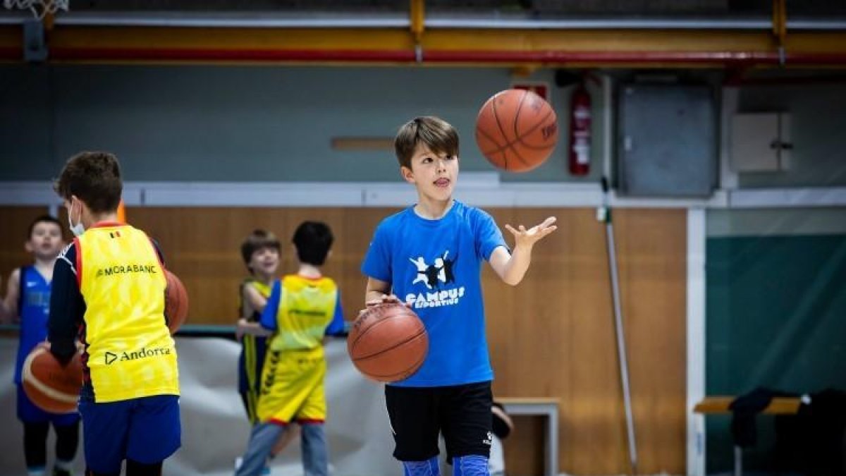 Un campus esportiu infantil del comú de la capital