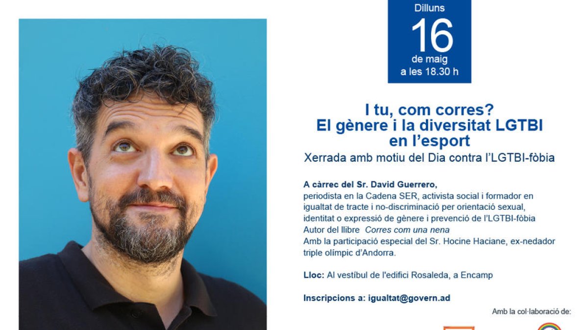 Xerrada sobre el gènere i la diversitat LGTBI aquesta tarda al ministeri de Cultura