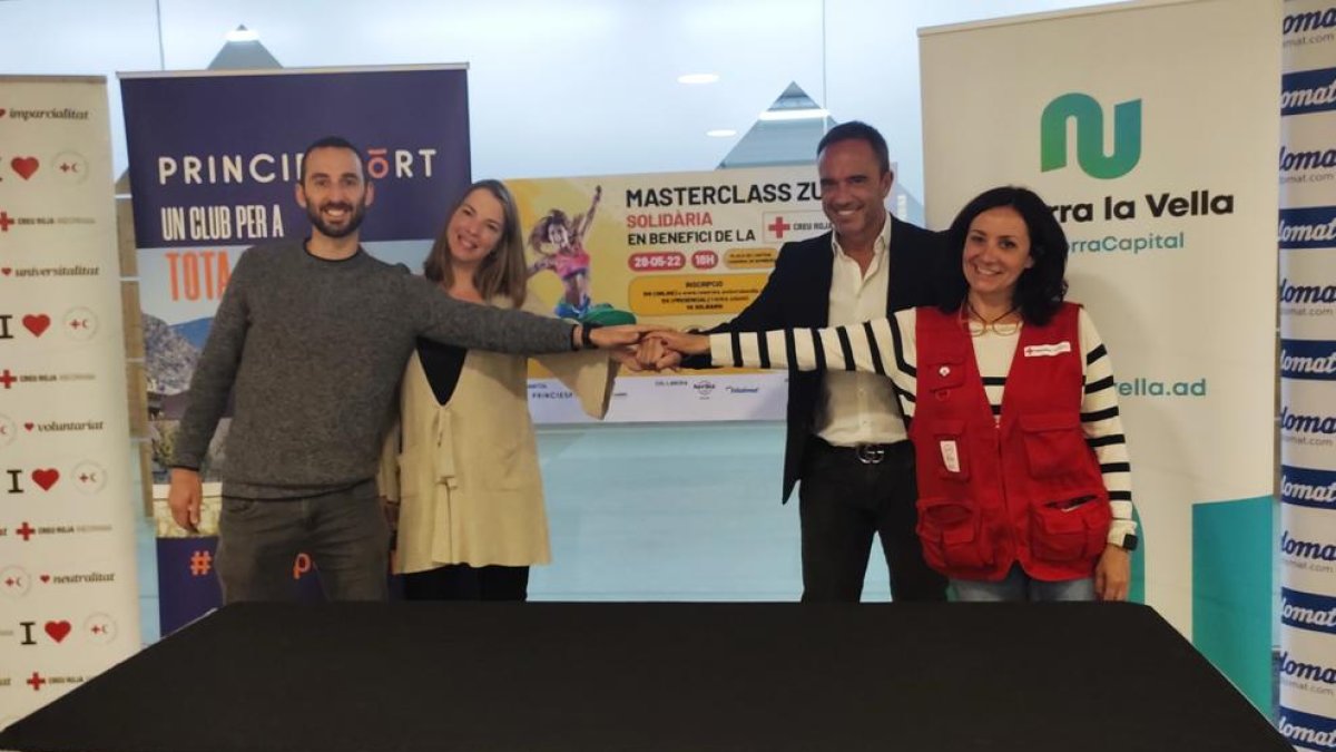 Acte de presentació del Zumbathon 2022