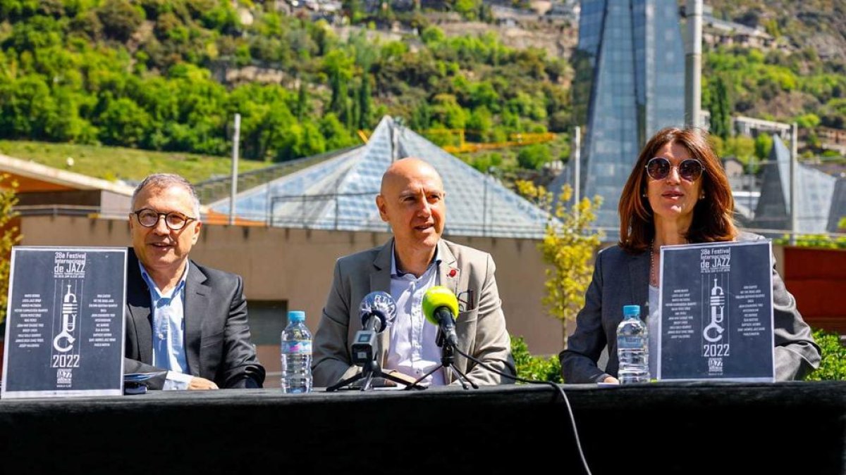 Presentació del 38è Festival Internacional de Jazz.