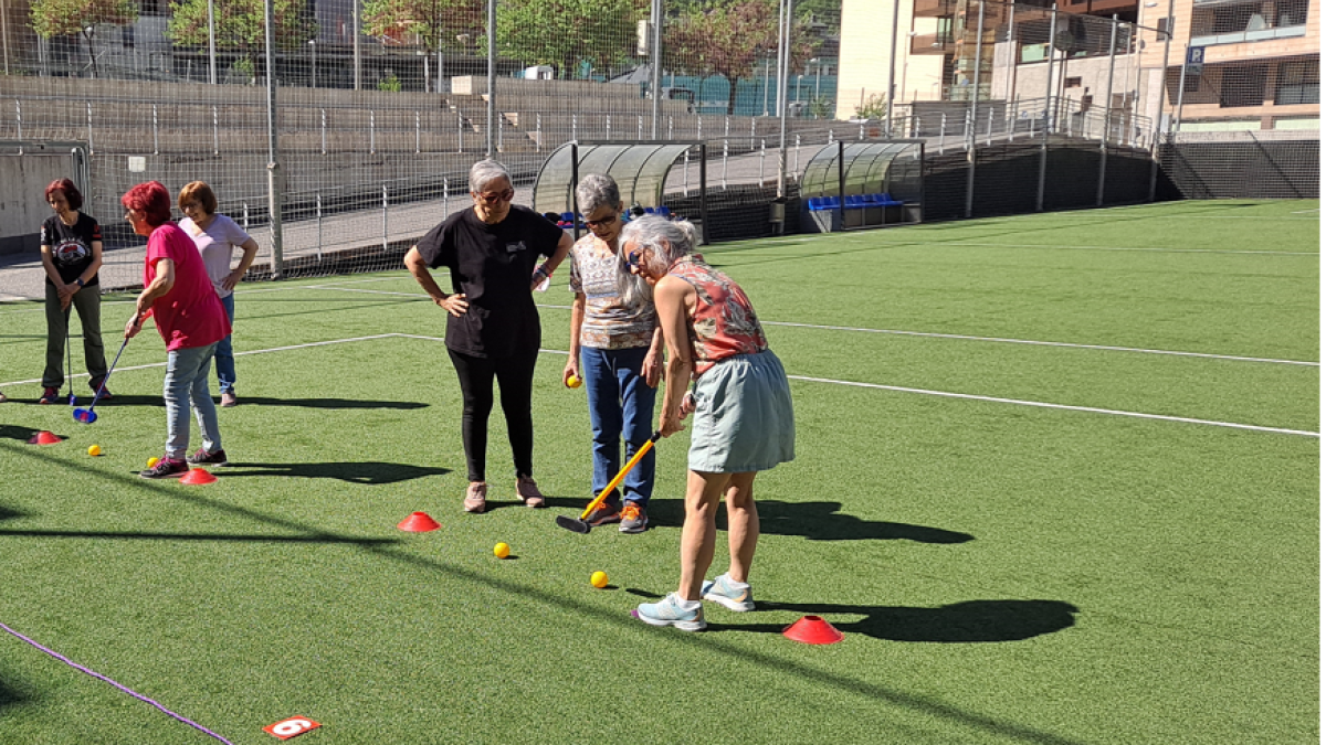 Iniciació al golf a L'espai