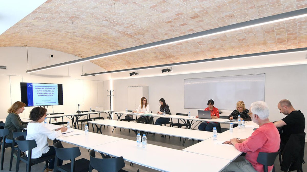 Reunió del consell assessor del patrimoni cultural