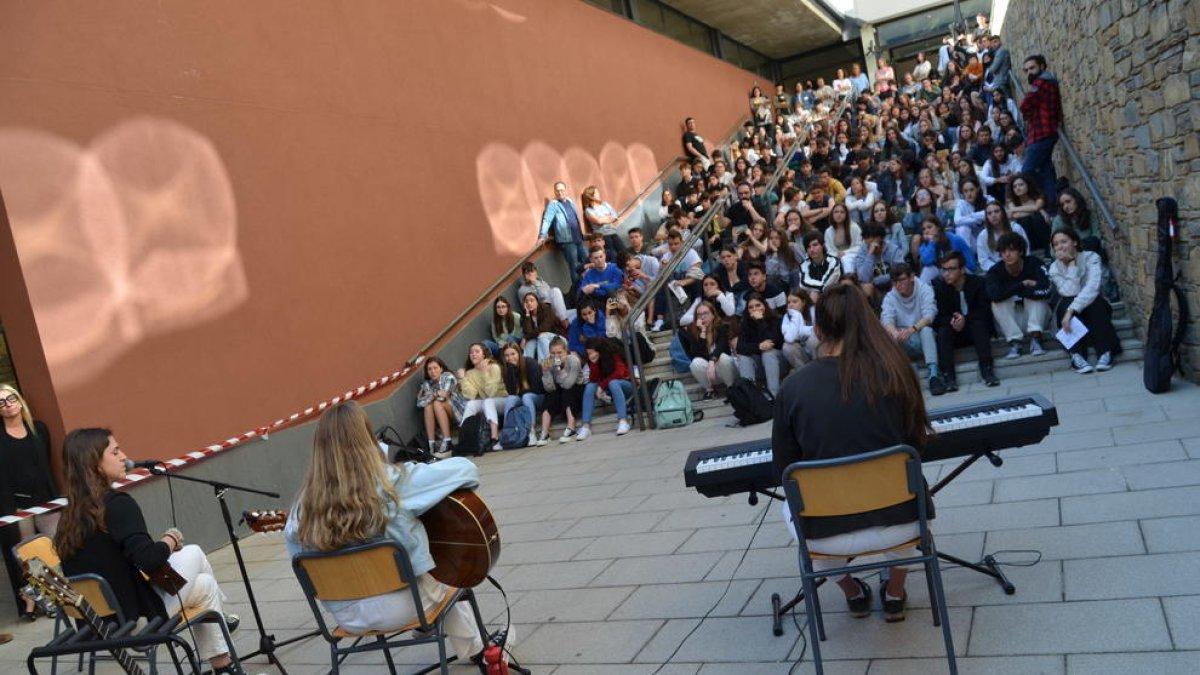 Una de les activitatas de la jornada contra la discriminació de gènere