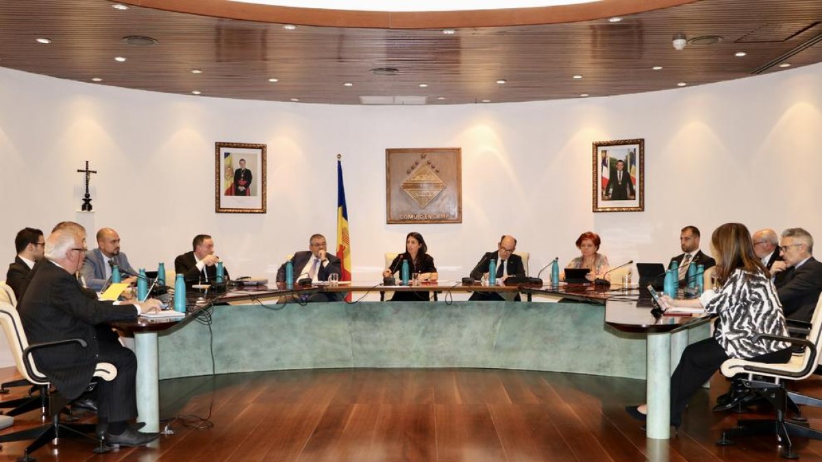 Sessió del consell de comú d'Encamp celebrada aquest dijous