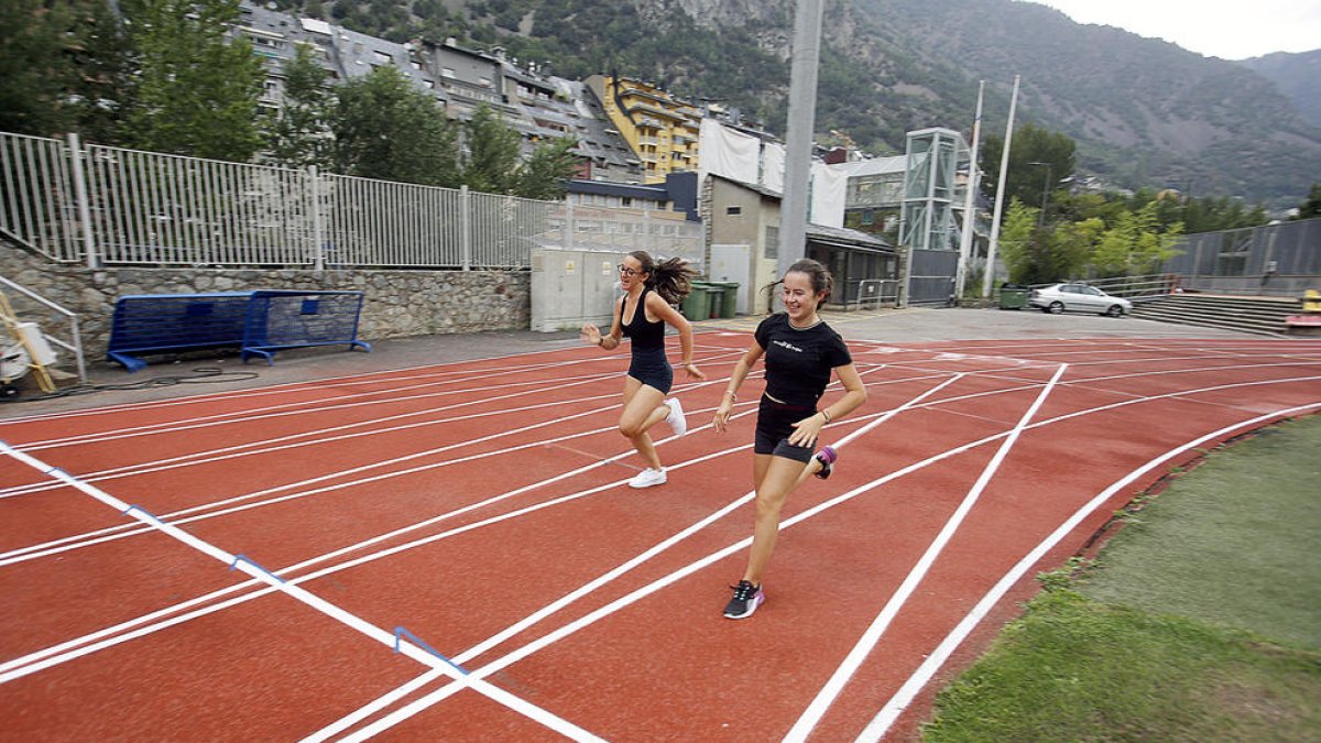 La pista de l'Estadi Comunal que ha d'acollir els Jocs dels Petits Estats el 2025.