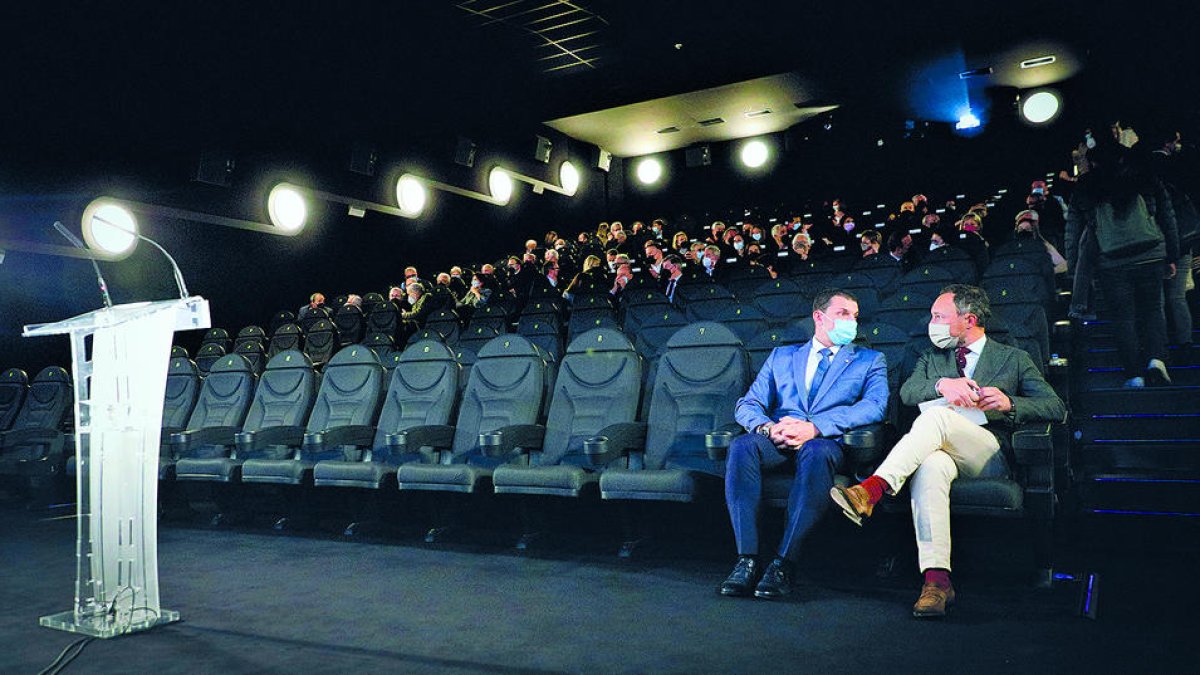 El presdident de Liberals i el cap de Govern.