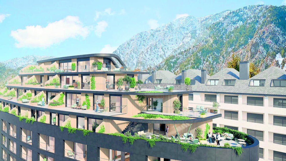 Imatge virtual del projecte previst a la capital.