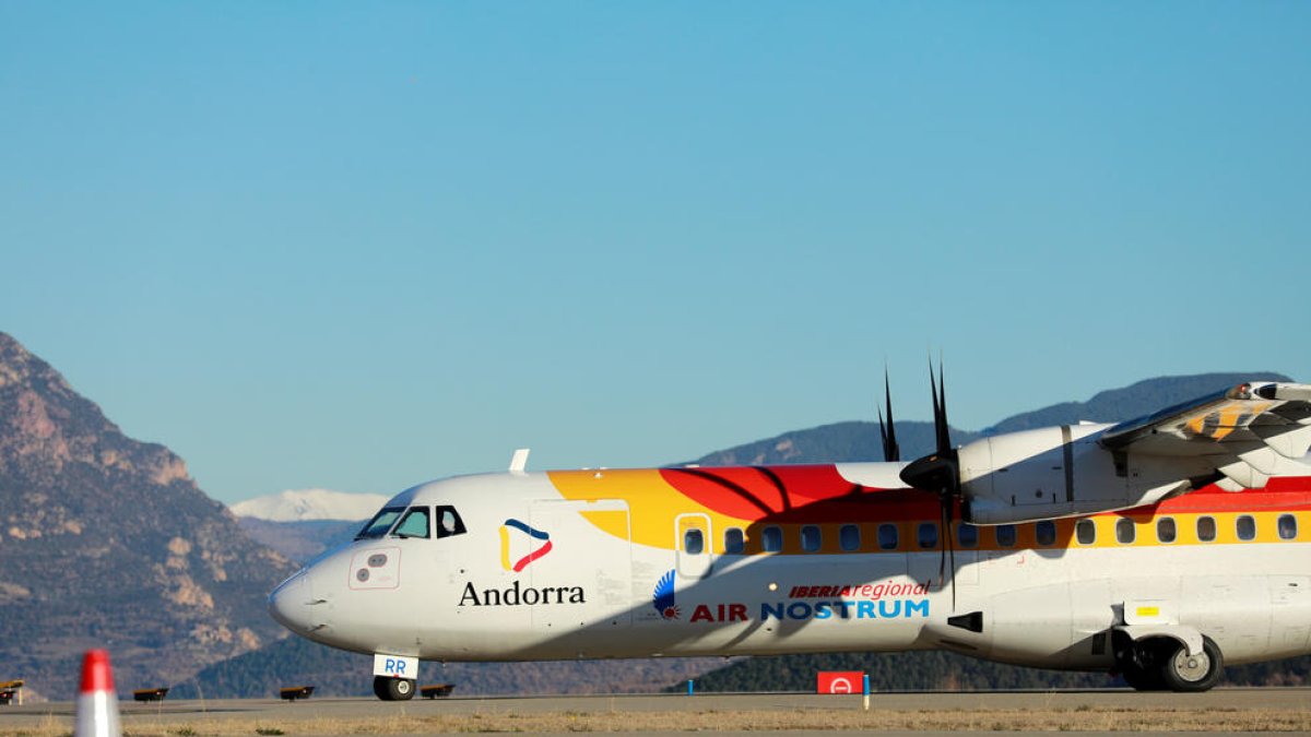 L'aeroport d'Andorra-la Seu.
