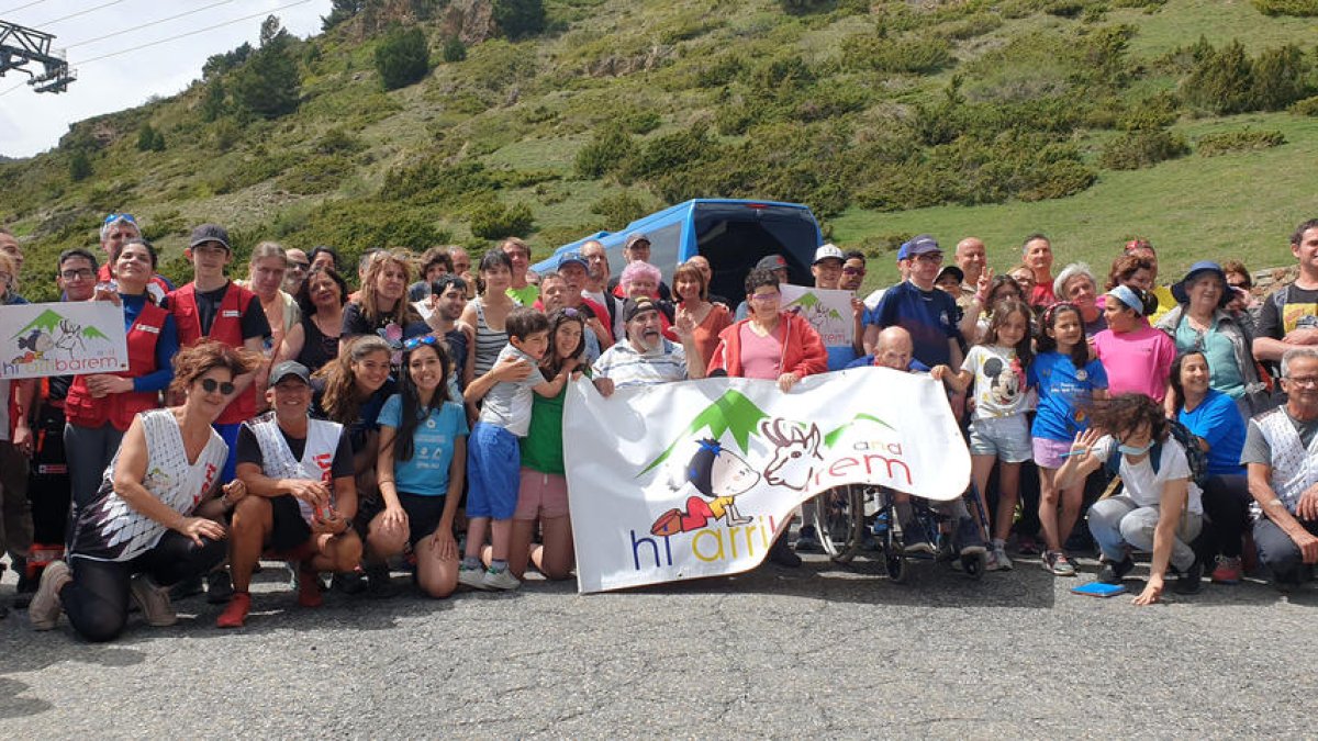 Sortida de l'associació Hi Arribarem