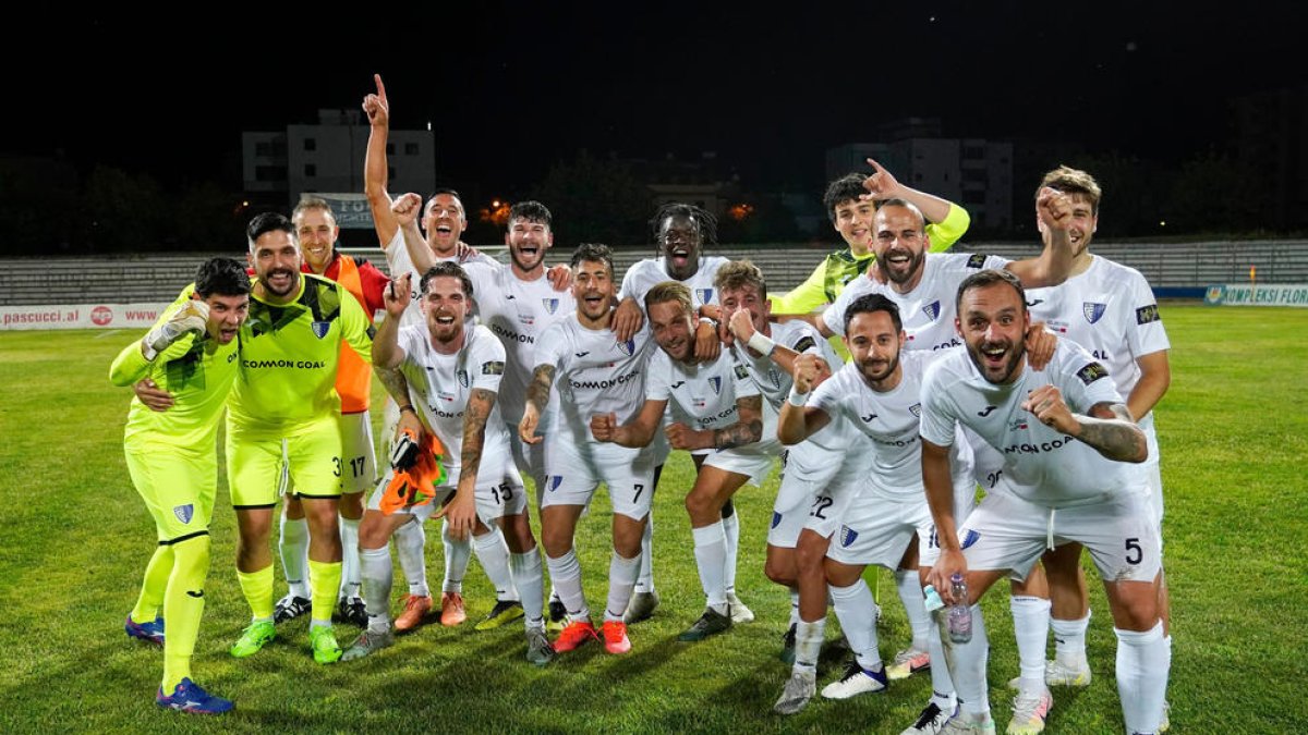 Els jugadors de l'Inter celebrant un triomf a l'última Champions.