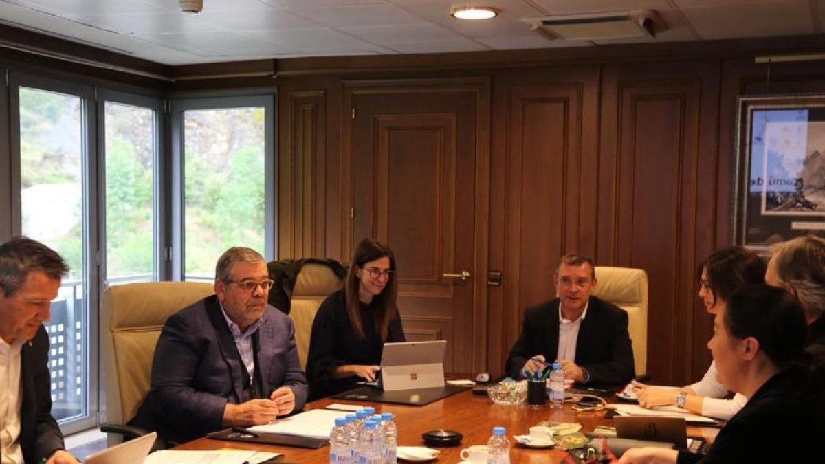 Reunió del consell assessor de la vall del Madriu avui a Sant Julià