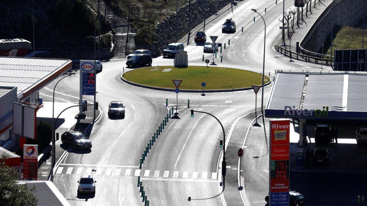 Un dels trams de carretera que ha avaluat l'estudi fet pel RACC.