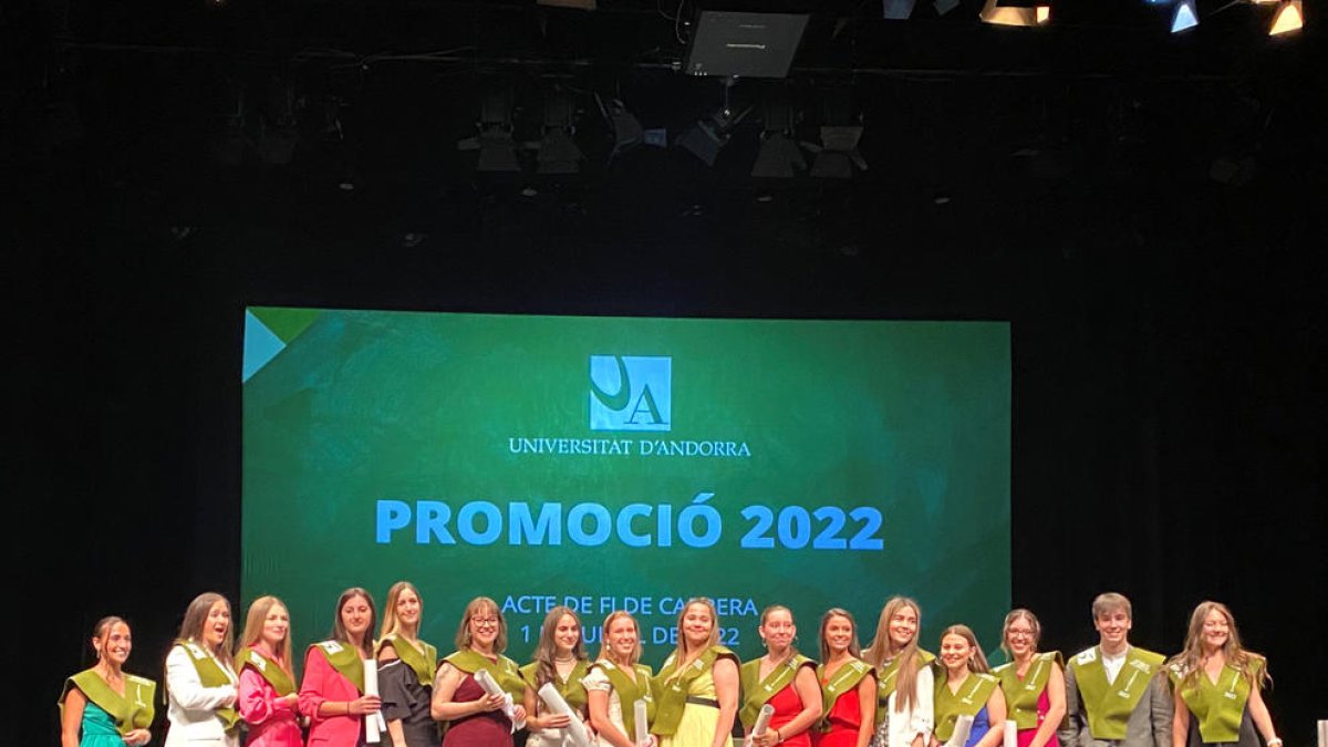 Acte de final de carrera dels estudiants de l'UdA