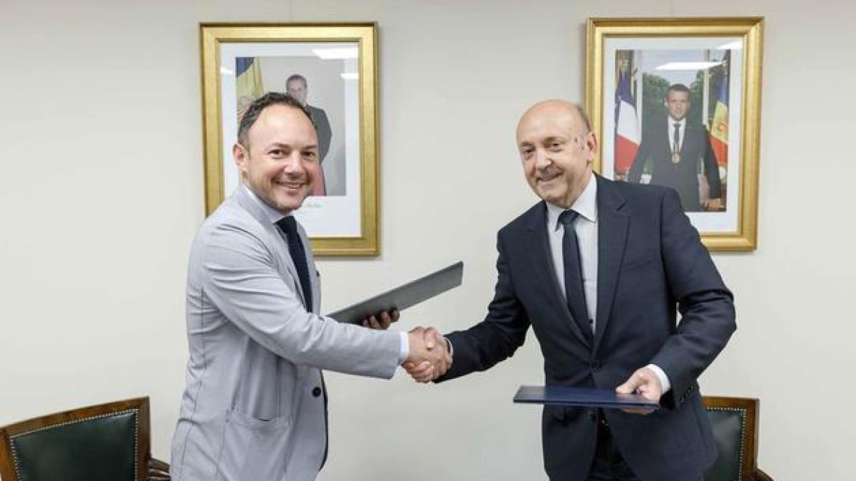 Xavier Espot i Josep Maria Mas.