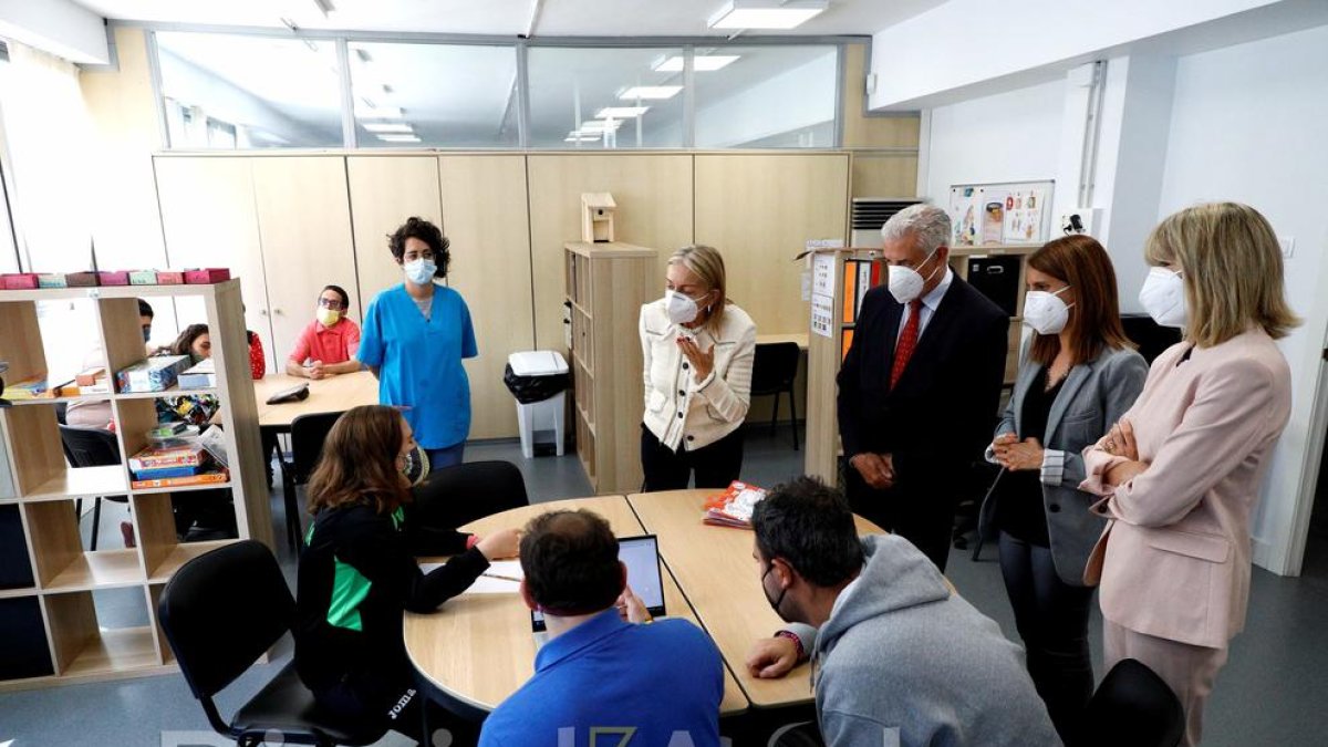 Els espais dels usuaris en base els itineraris ocupacionals escollits
