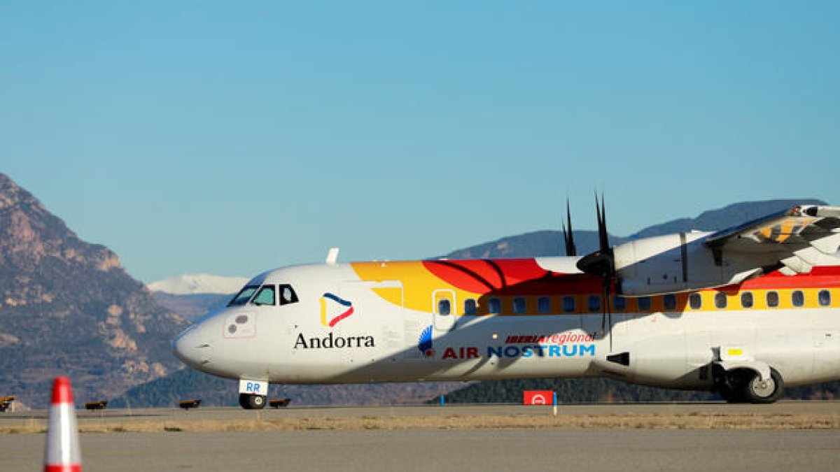 L'aeroport d'Andorra-la Seu.