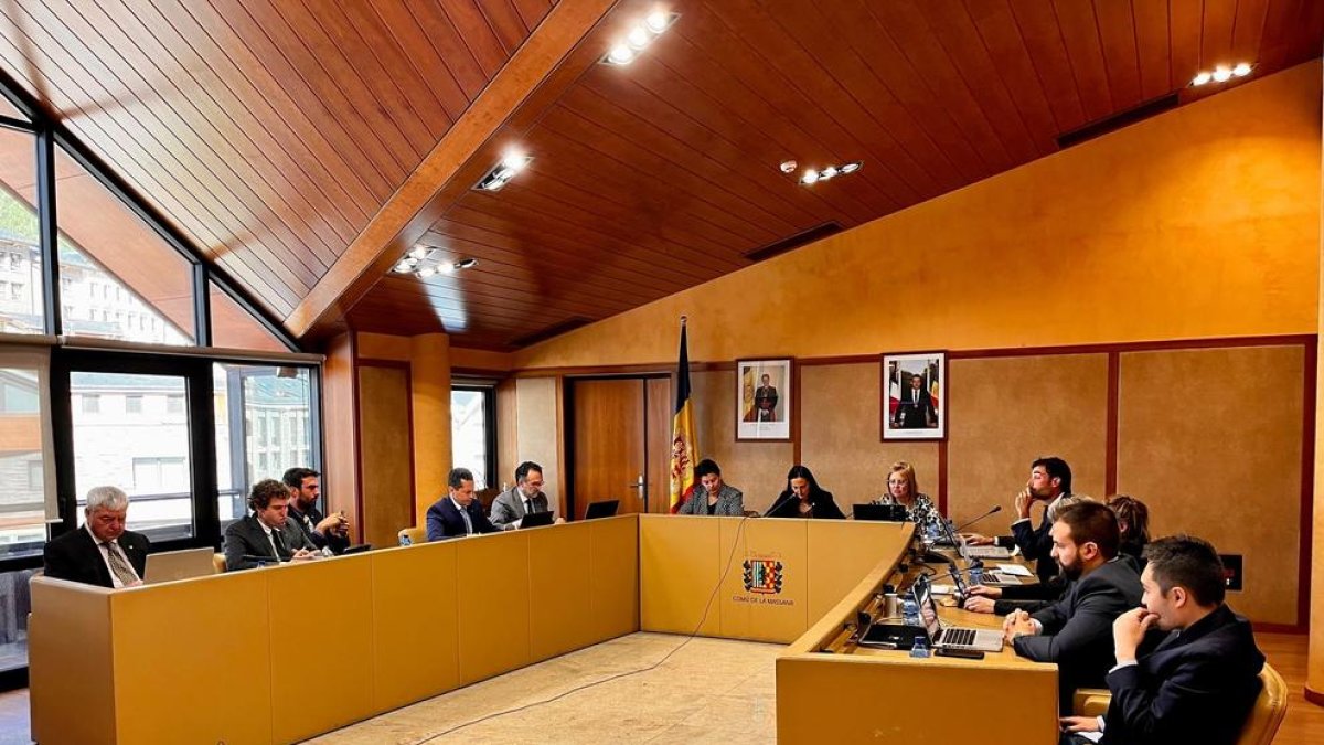 Sessió de comú de la Massana aquest matí