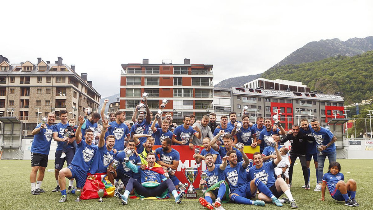 L'Atlètic Escaldes va guanyar la Copa Constitució.