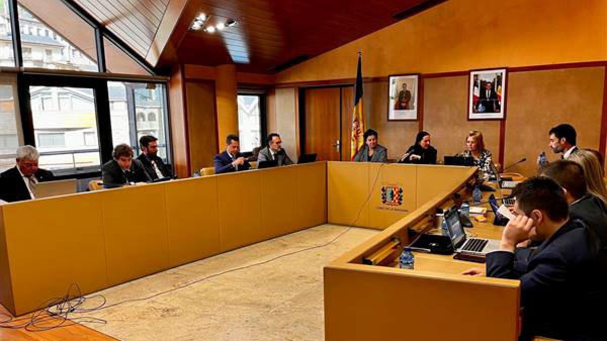 Sessió de comú a la Massana.