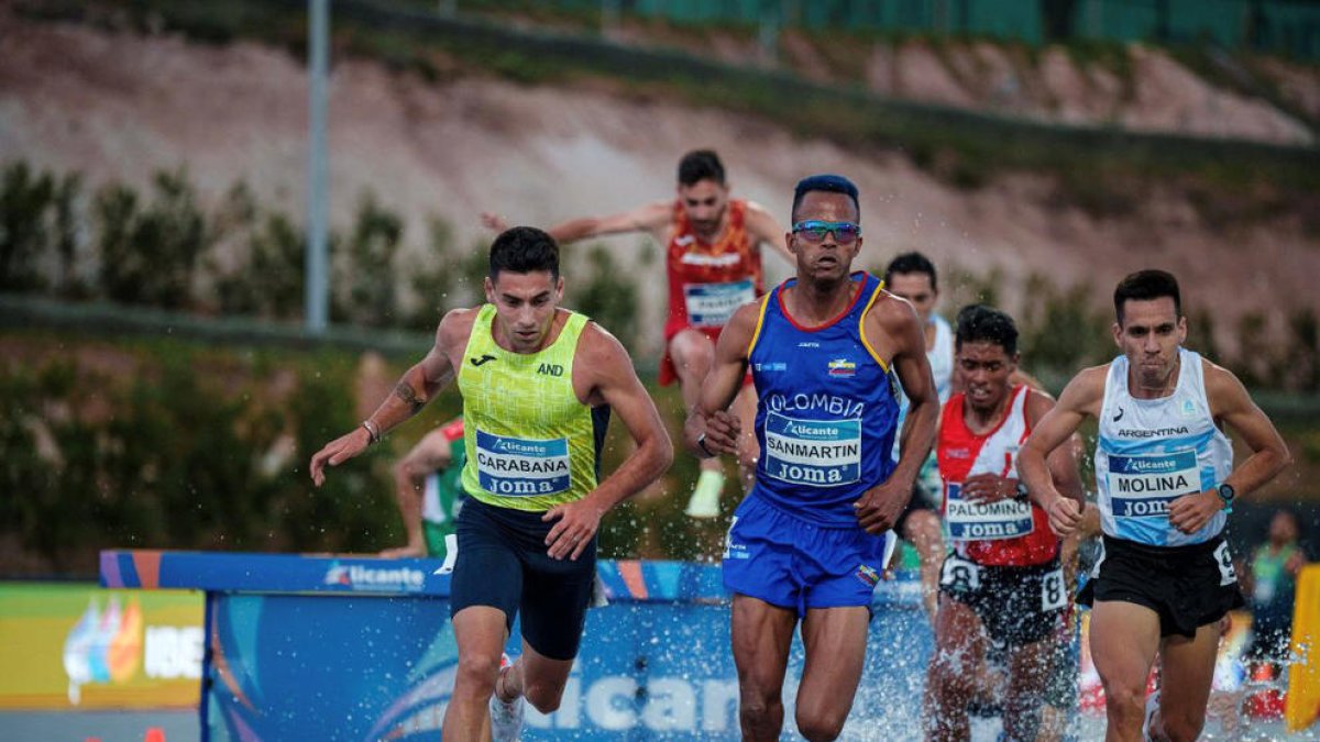Nahuel Carabaña, al Campionat Iberoamericà.