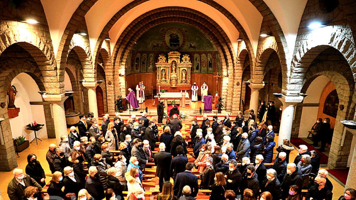 Cerimònia a Sant Pere Màrtir