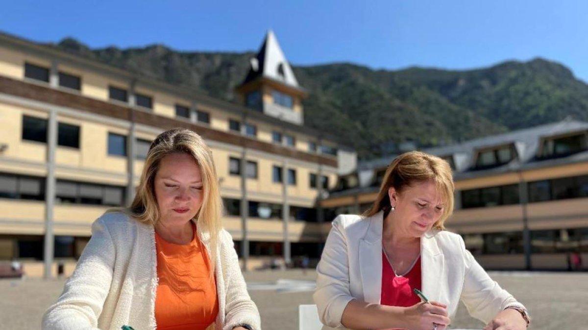 Conveni del col·legi Sant Ermengol amb l'Unicef