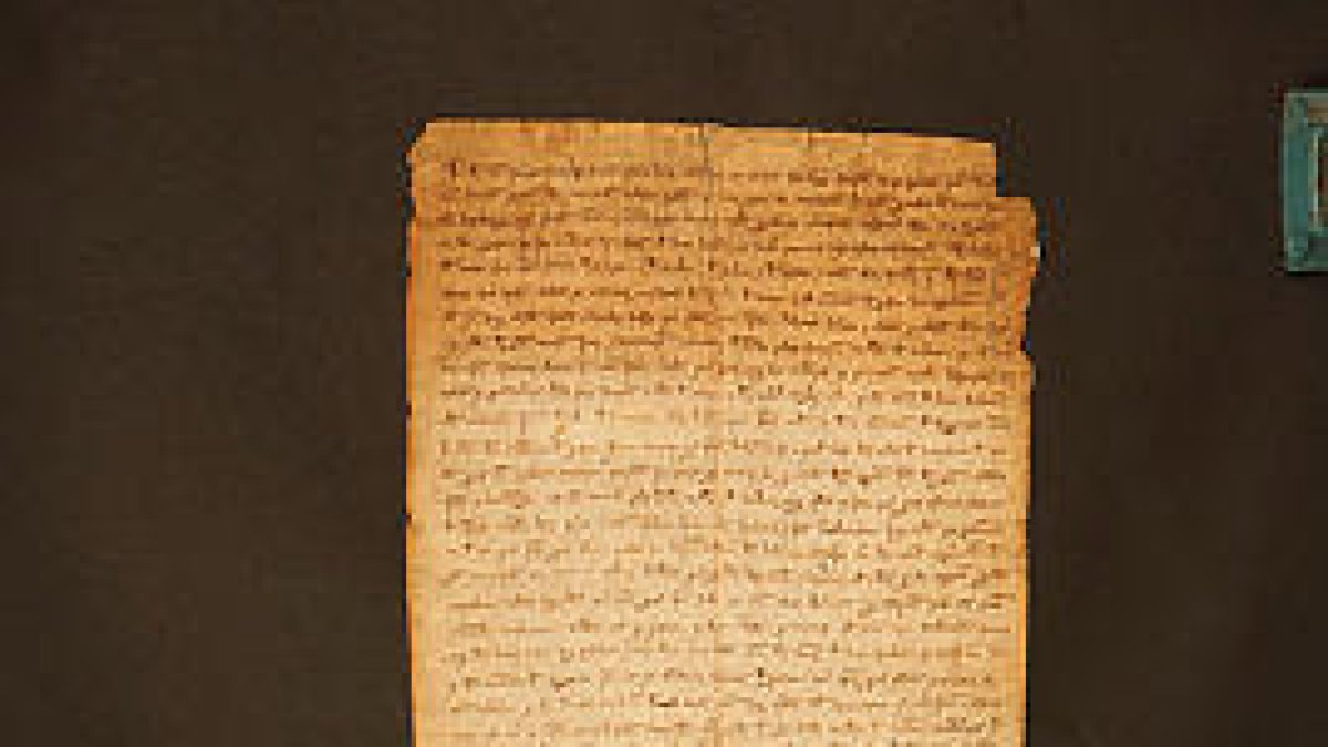 Detall de la sentència arbitral signada per Roger Bernat III.