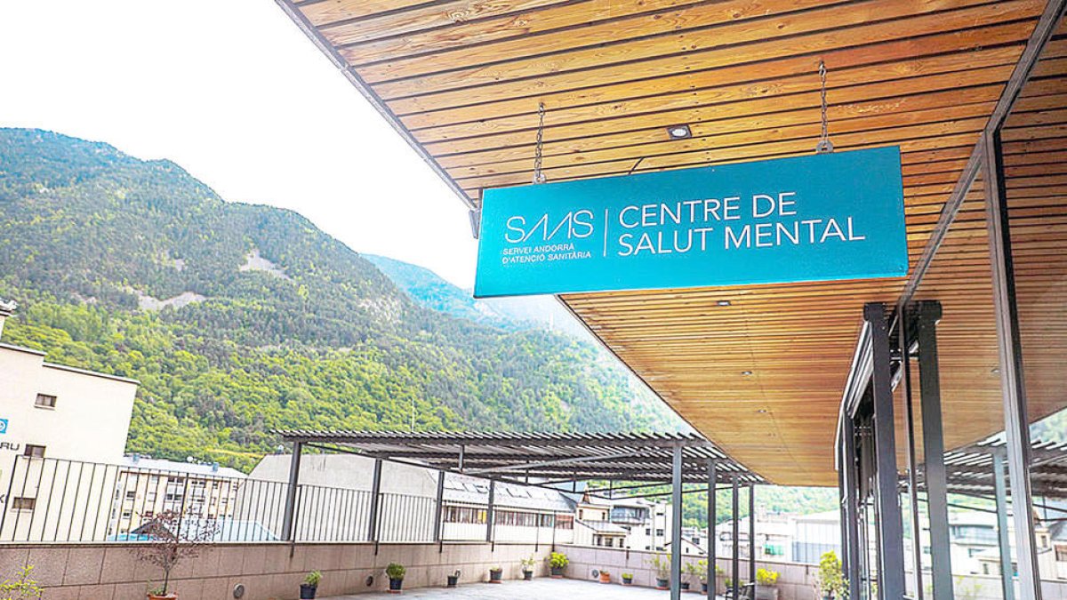 El centre de Salut Mental de l'Hospital.