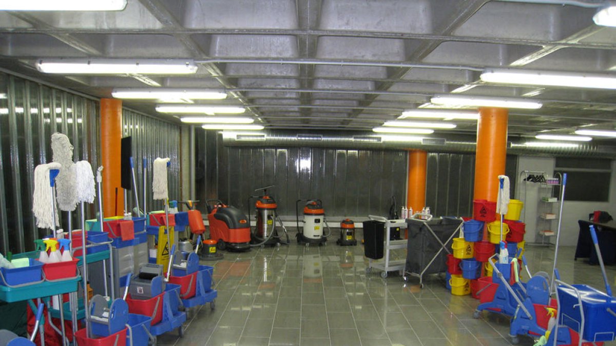 'Showroom' de l'empresa a Santa Coloma.