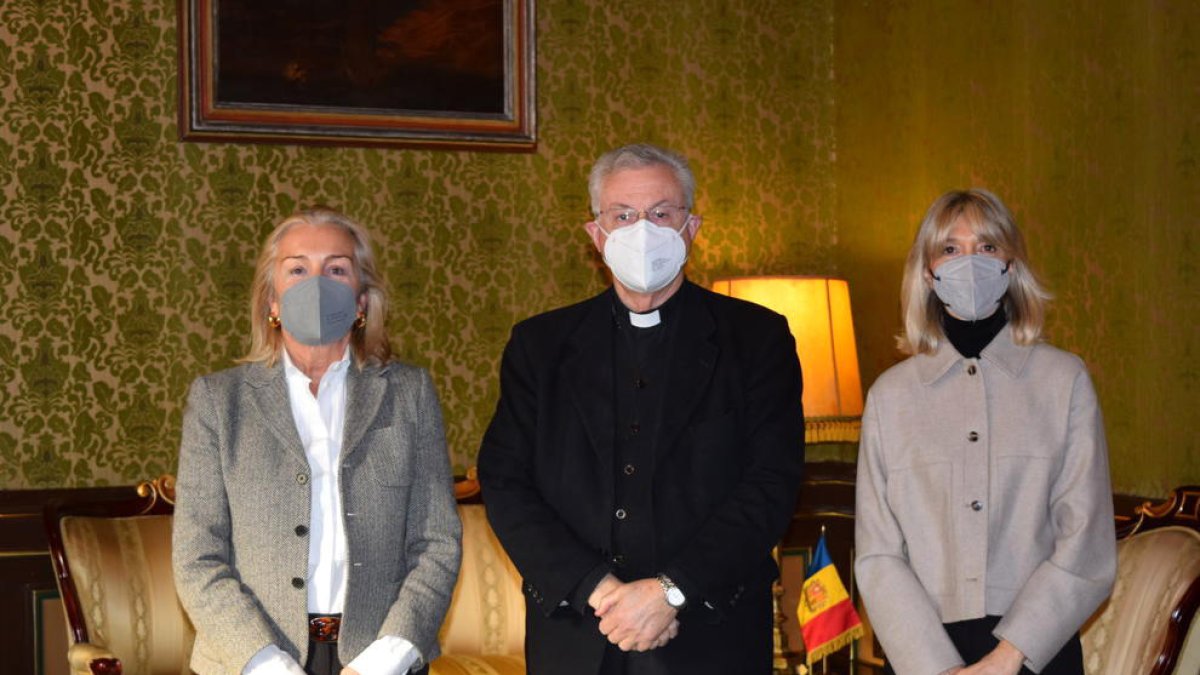 El Copríncep Vives rep la Fundació de Meritxell