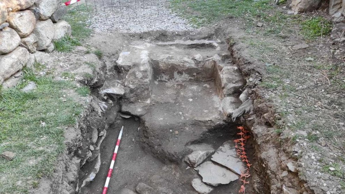 Troballa arqueològica a Santa Coloma