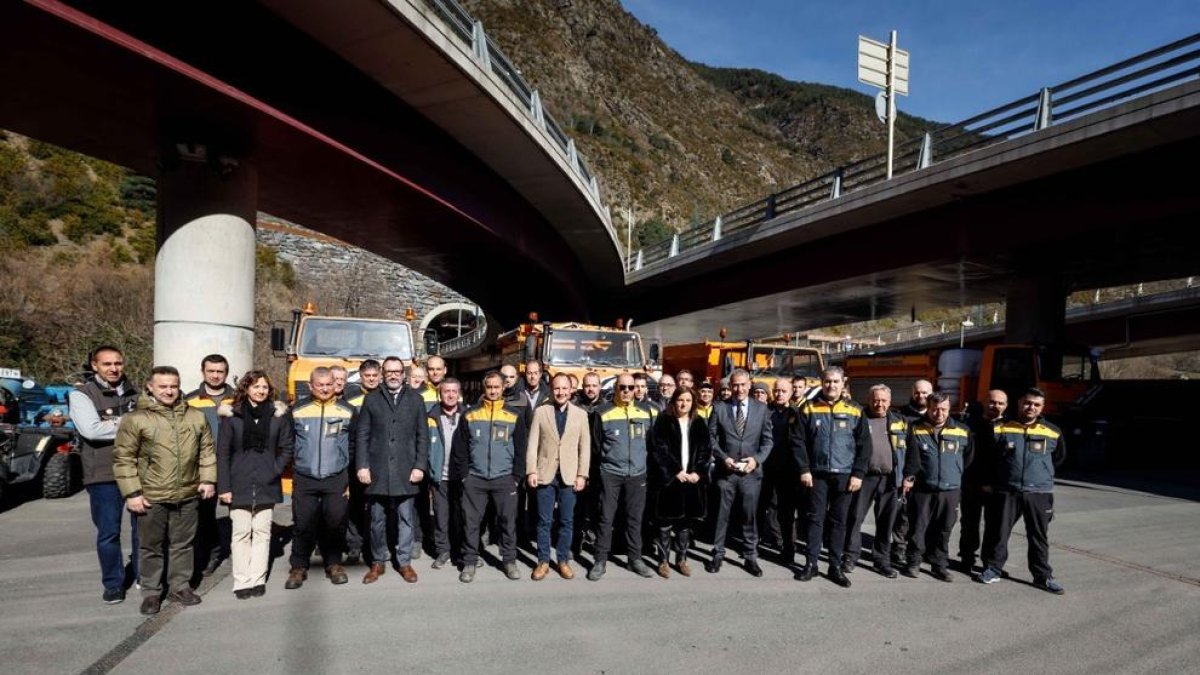 Visita d'Espot al personal dels COEX