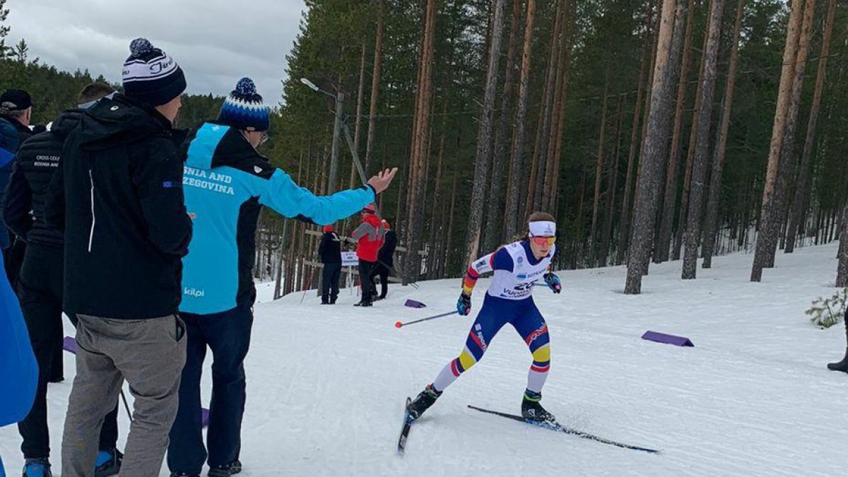 Gina del Rio en la competició d'avui.