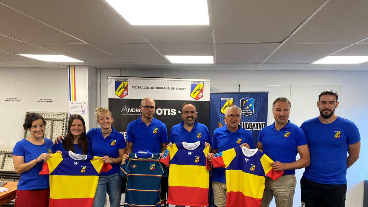 Els responsables dels equips sènior, i dels sub 18 i sub 19.