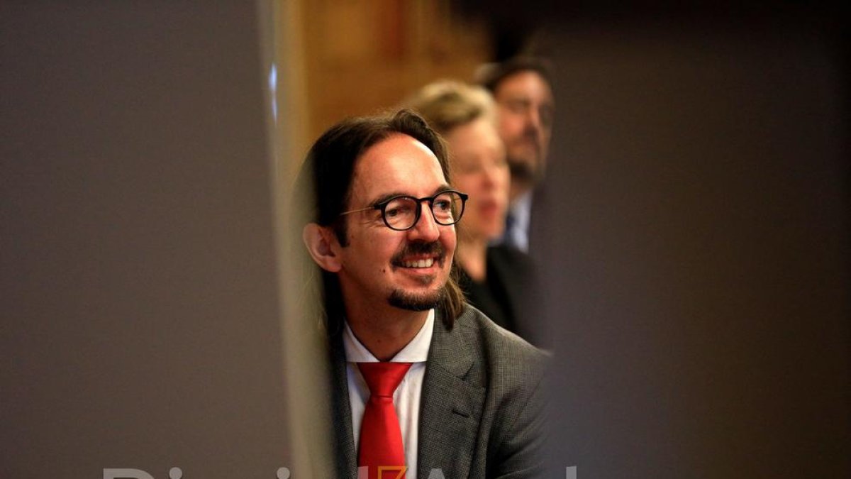 Landry Riba en el fòrum d'Empresa Familiar Andorrana