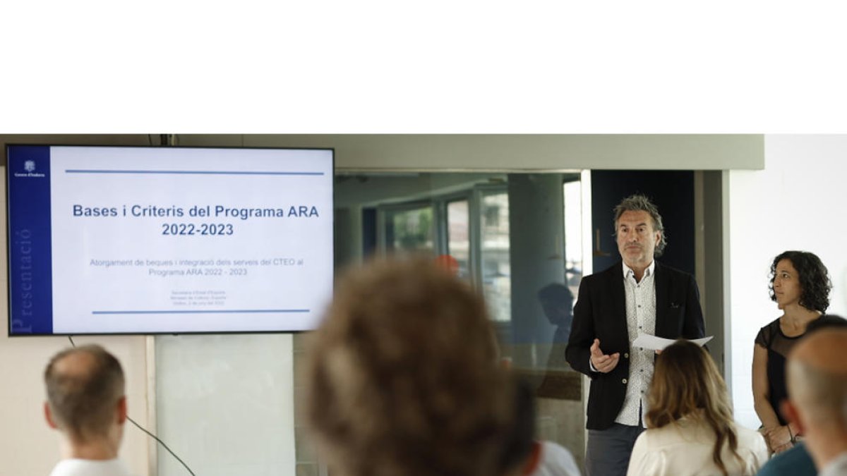 La presentació de les bases i els criteris s'ha fet aquesta tarda