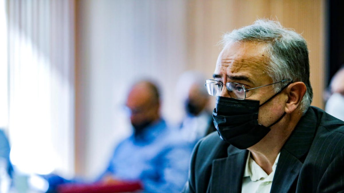 El secretari general de l'USdA, Gabriel Ubach.