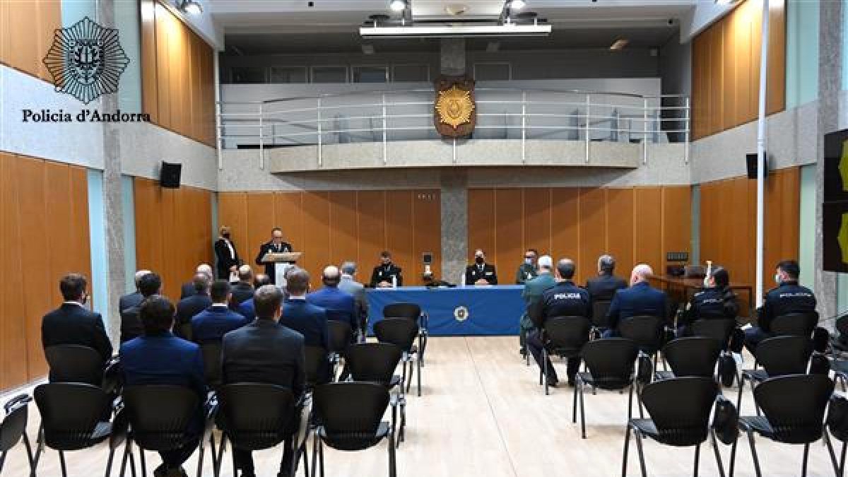 Un moment de la formació.