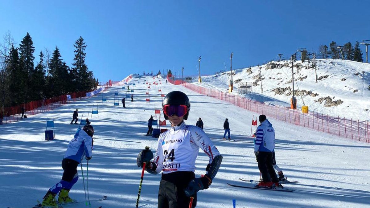 Íria Medina va assolir la quarta posició a la darrera prova, a Vuokatti.