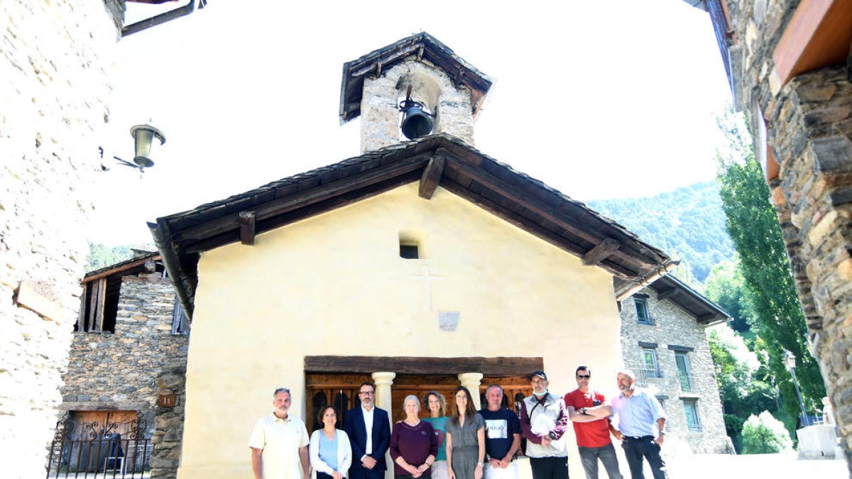 Visita a Sant Roc de Sornàs.