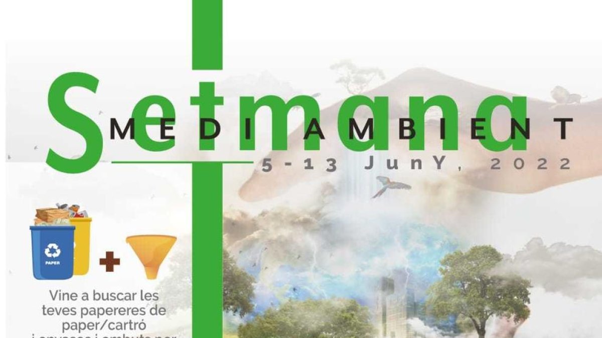 Cartell de la setmana del medi ambient