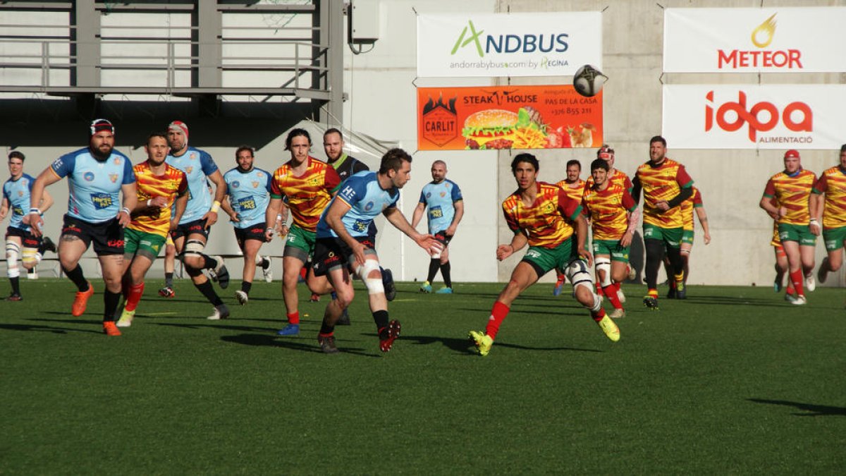 El VPC Andorra, que va perdre al camp del Verfeilloise, en un partit anterior.