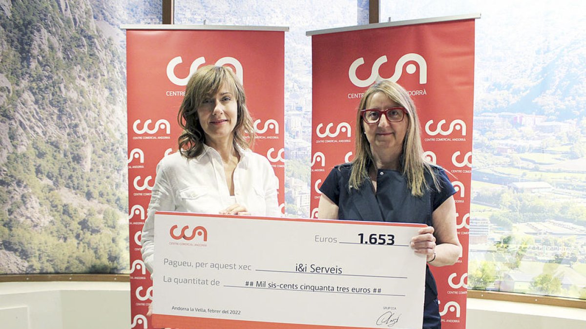 Xec de 1.653 euros per a la inclusió sociolaboral