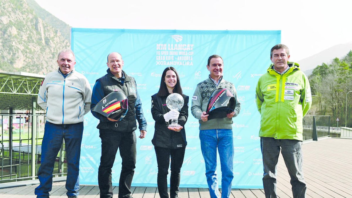 Un instant de la presentació.