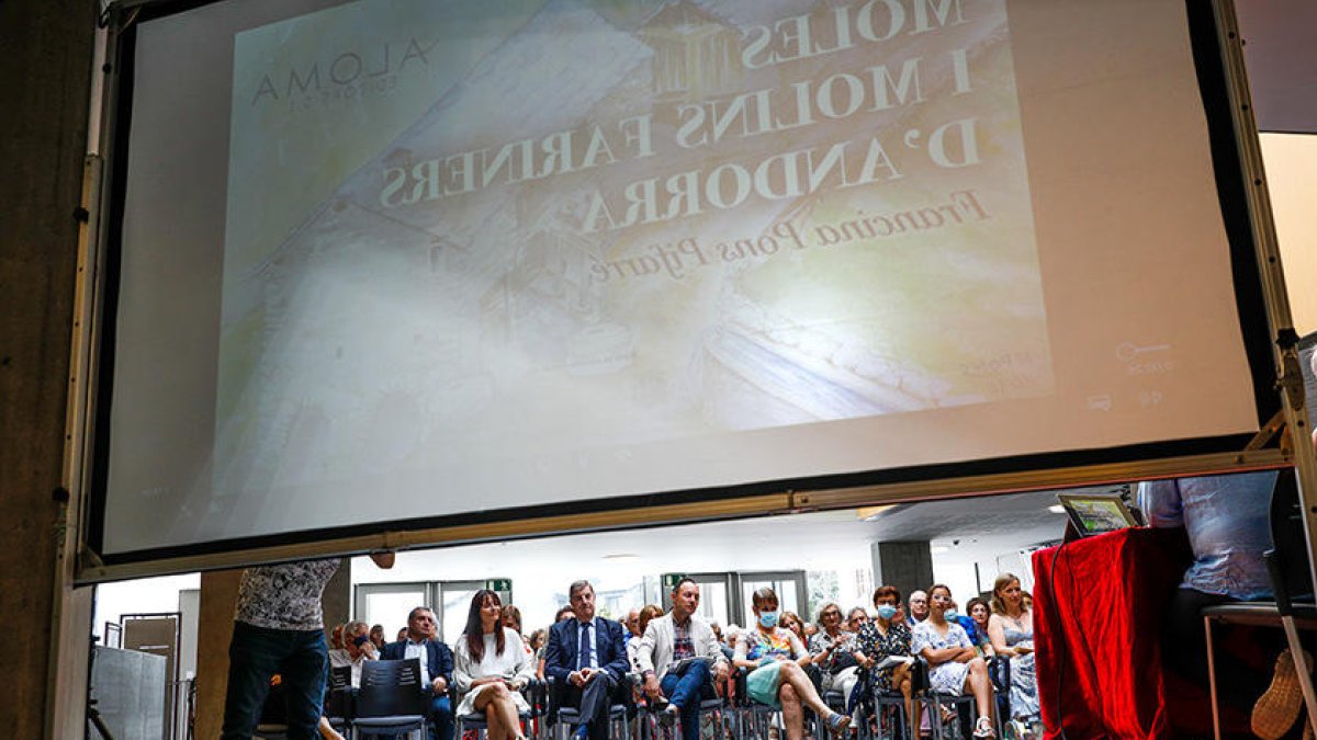 Presentació de 'Moles i molins fariners d'Andorra'