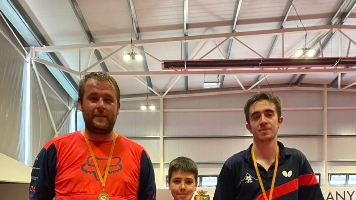 Patrick Rodríguez, Oriol Martínez i Xavier Martínez.